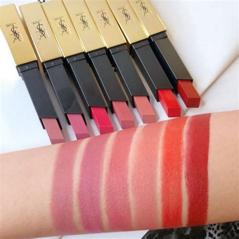 boots ysl lipstick|ysl slim matte lipstick swatches.